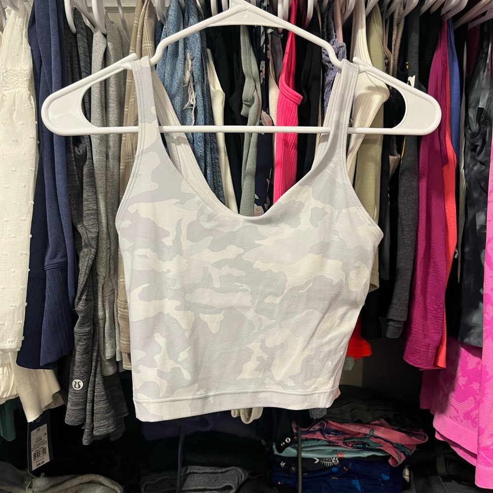 Align tank Incognito Camo Alpine White Multi